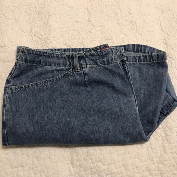 Gloria Vanderbilt blue jeans shorts (20W) - Picture 13 of 13